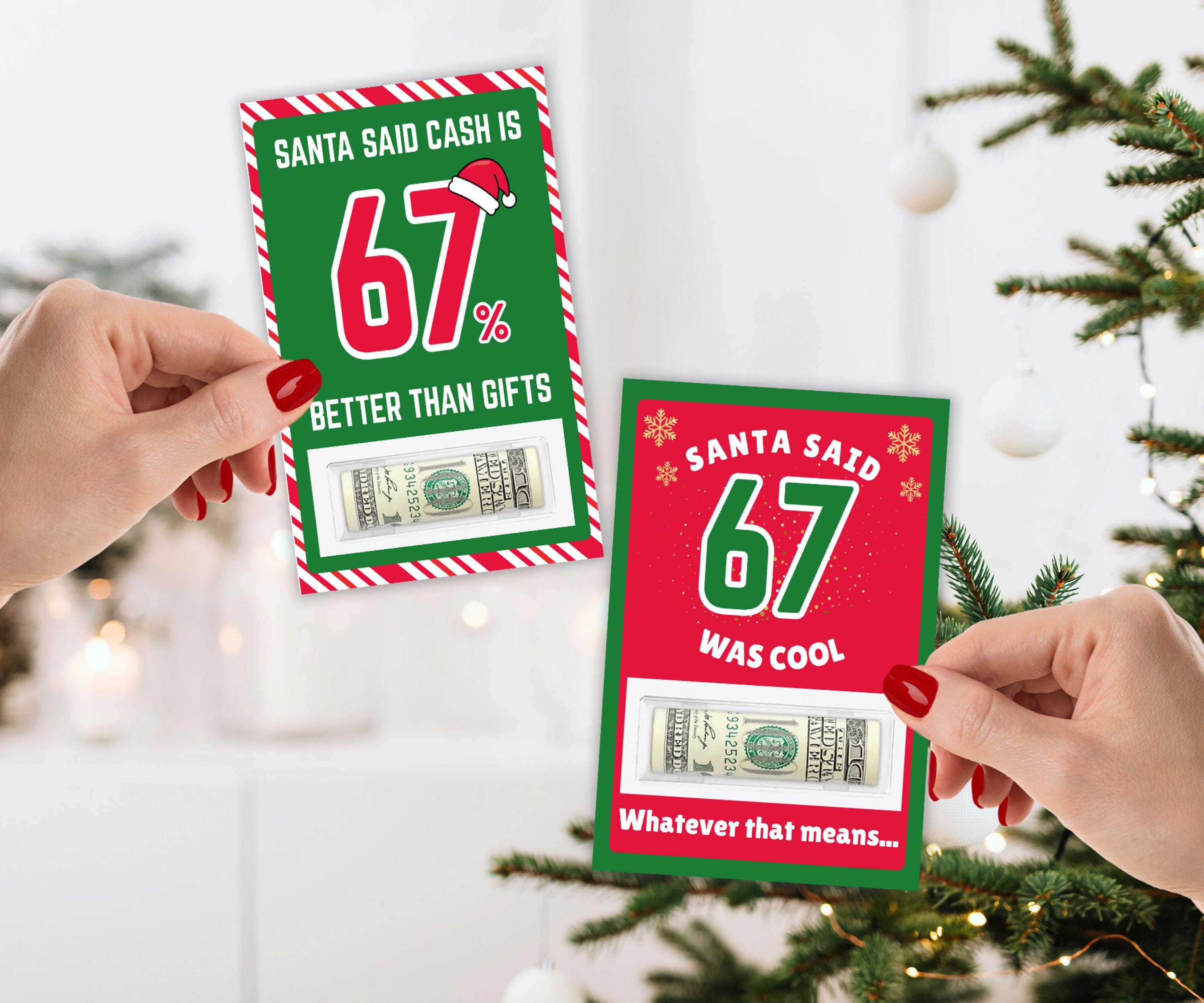 Money Card Stocking Stuffer Gift For Tweens 6 7 Kids Personalized DIY Cash Present Grandchild For Him Her Creative 67 Nephew Niece Fun