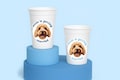 Mom is Getting Married Cups Personalized Pet Face Dog Bachelorette Party Favors Cat Custom Coastal Drinks Something Blue Bride Decorations