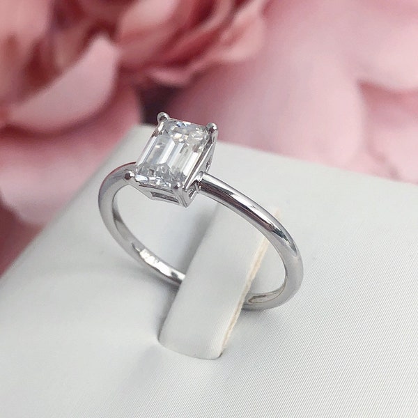 Emerald Cut - Etsy UK