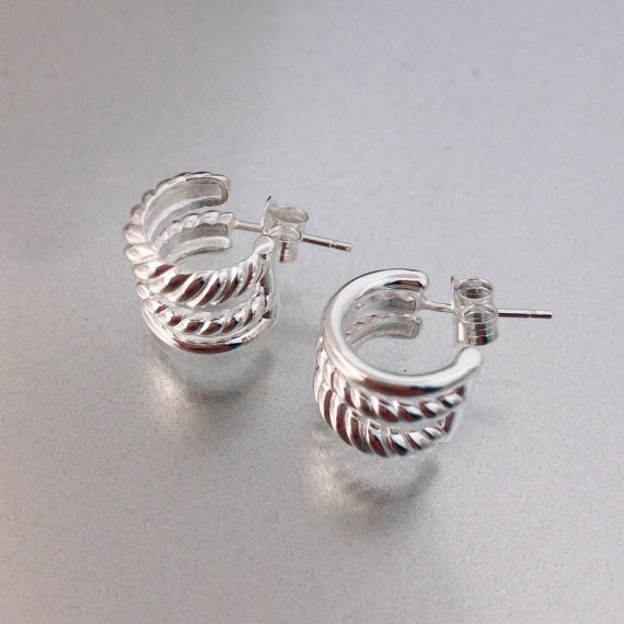 Sterling silver designer earrings sale