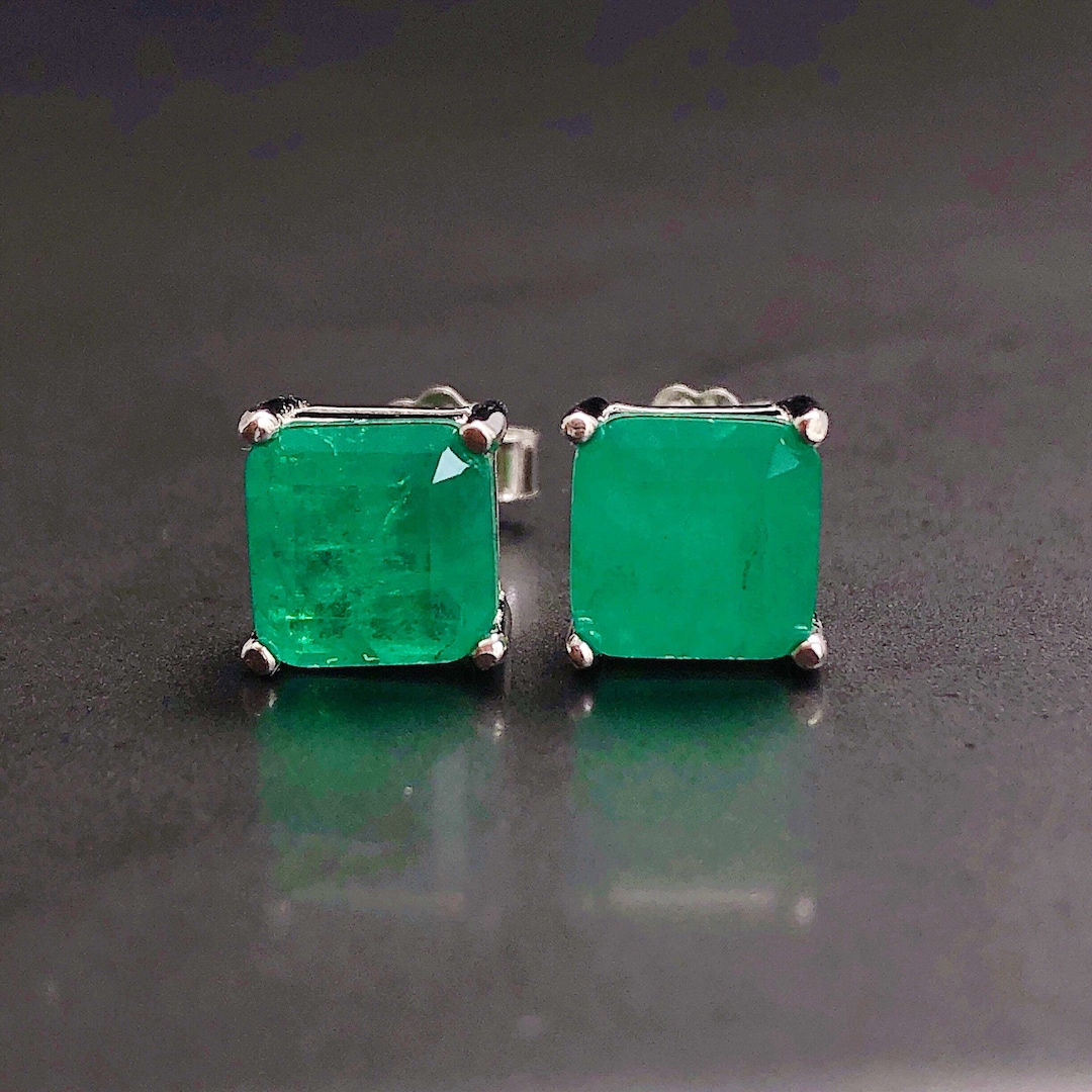 Micara - Emerald Glitz - Earrings