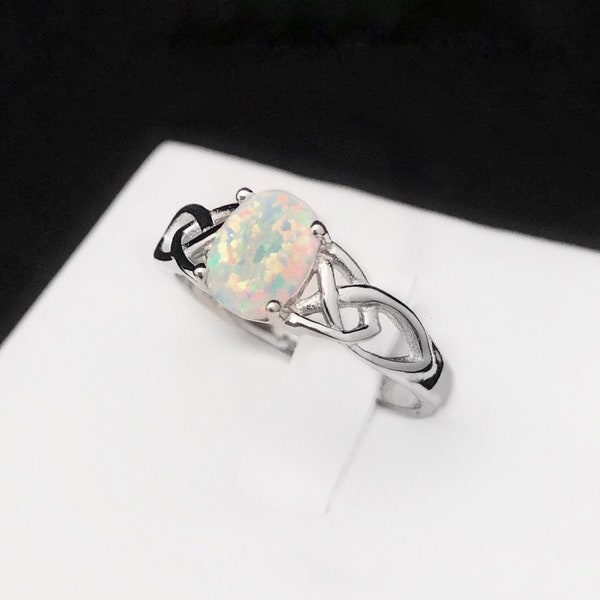 Oval Opal Ring - Etsy