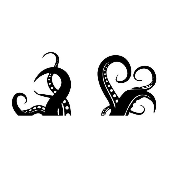 SVG - Tentacles - Squid - Octopus - Digital Download - Cutting File