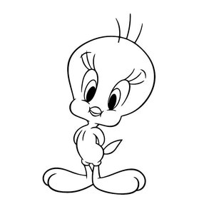 SVG - Tweety Bird - Looney Tunes - Digital Download - Cutting File