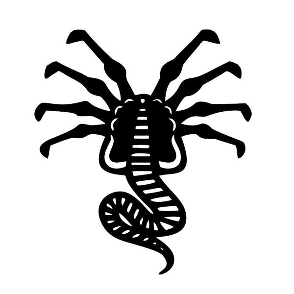 SVG - Aliens Facehugger - Digital Download - Cutting File