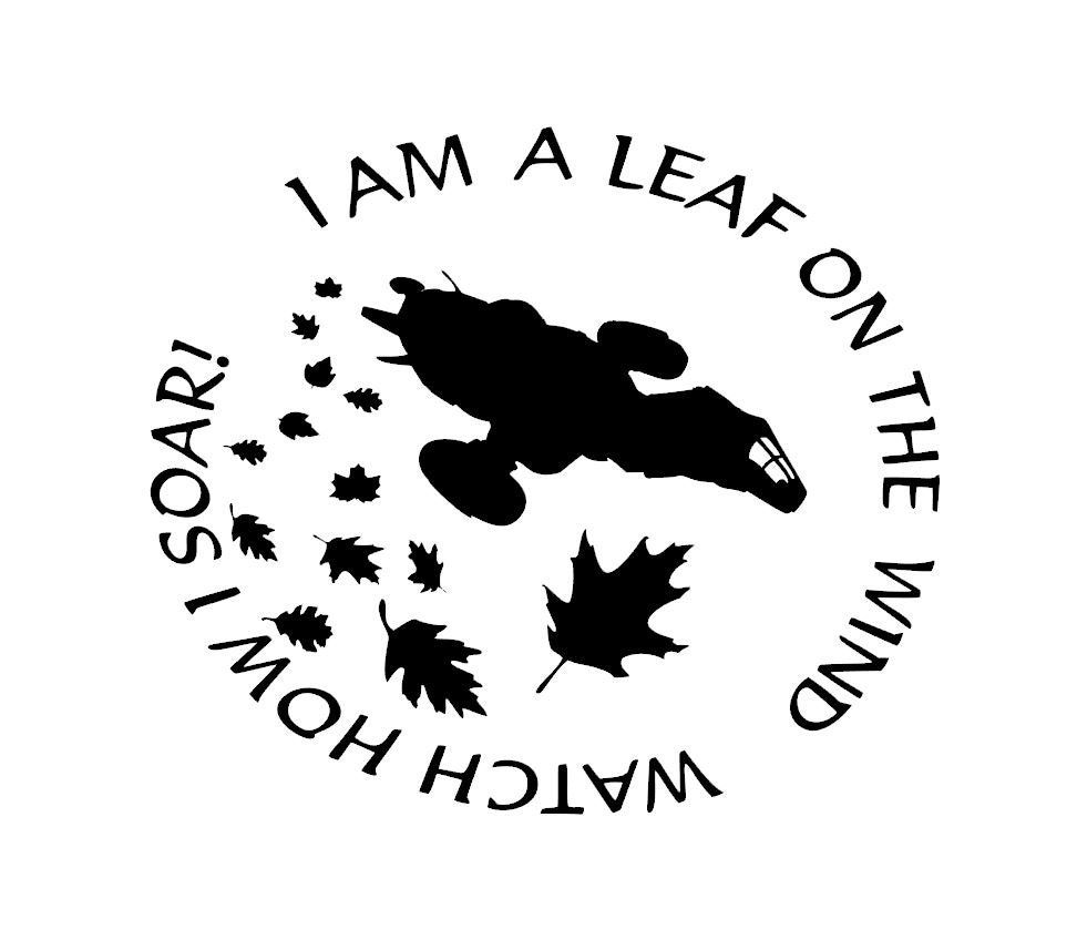 SVG - I am a leaf on the wind Firefly - Digital Download - Cutting File