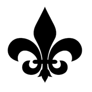 SVG - Fleur-De-Lis - Fleur De Lis - Digitale download - Snijbestand