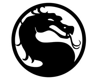 SVG - Mortal Kombat logo - Digital Download - Cutting File