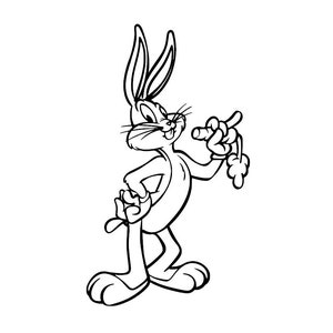SVG - Bugs Bunny - Digital Download - Cutting File