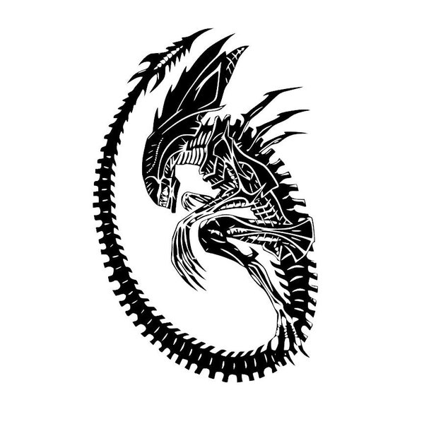 SVG - Aliens Xenomorph - Digital Download - Cutting File