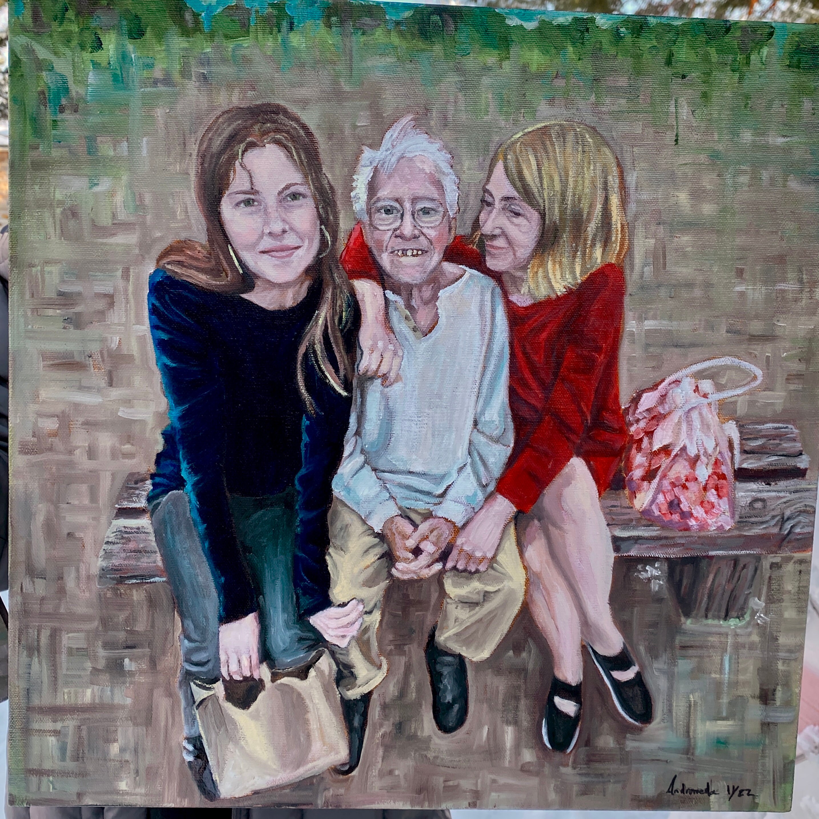 Custom Hand Painted Oil Painting Portrait - Etsy