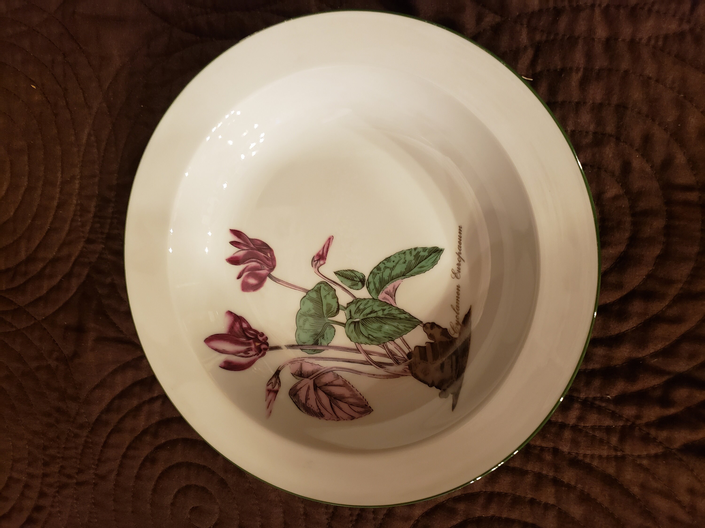 8 Assiettes Creuses Porcelaine