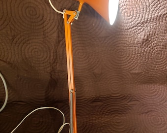 Lamp "Luxo" original orange vintage