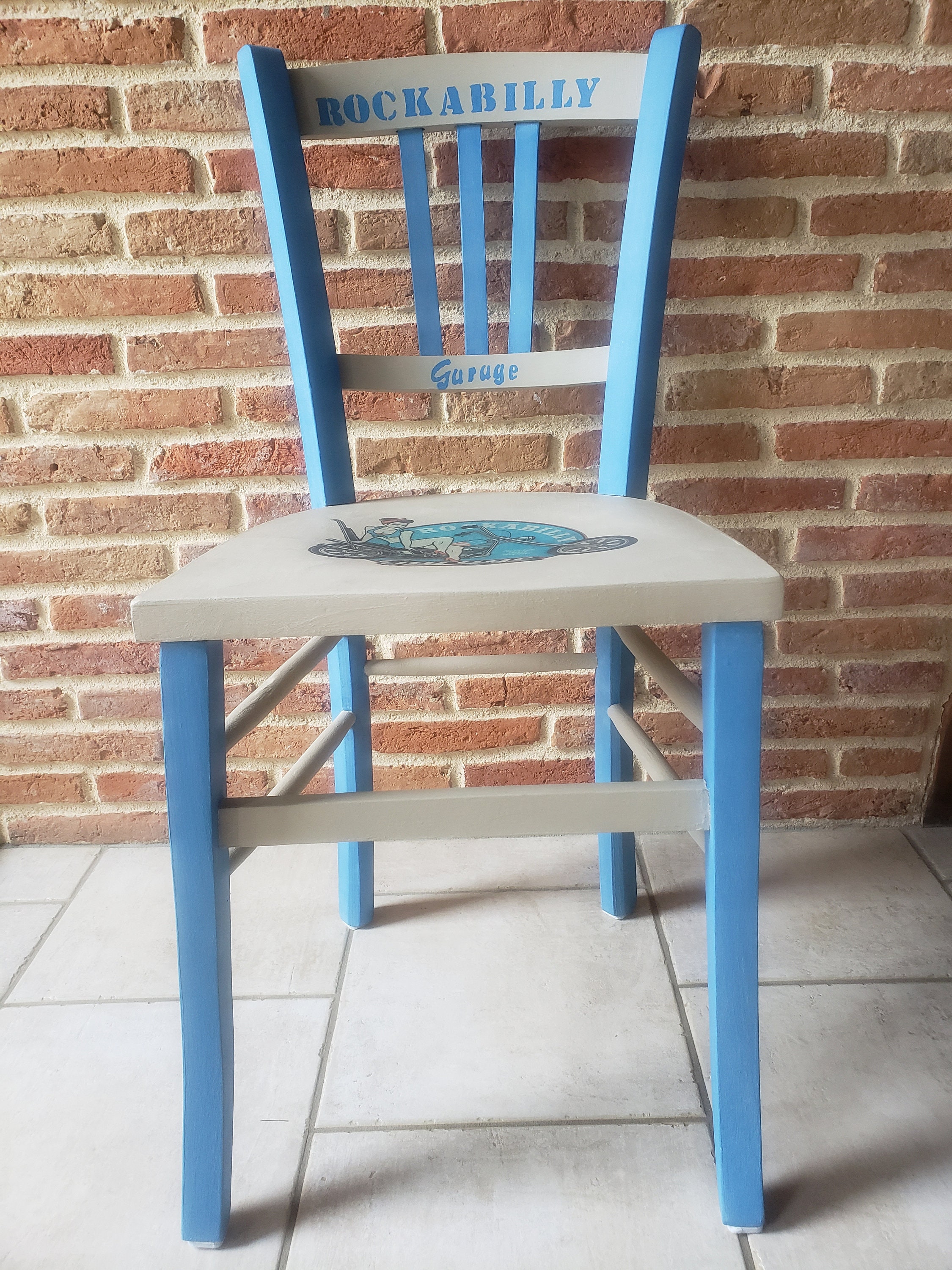 chaise bistrot En bois