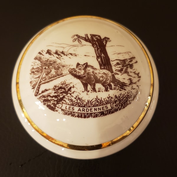 Boîte à bijoux porcelaine de Limoges