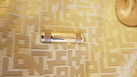 Sac à main Longchamp beige monogramme - image 6