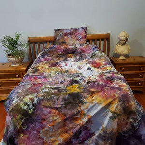 Pattern Print Tie Dye Duvet Cover Bedding Set