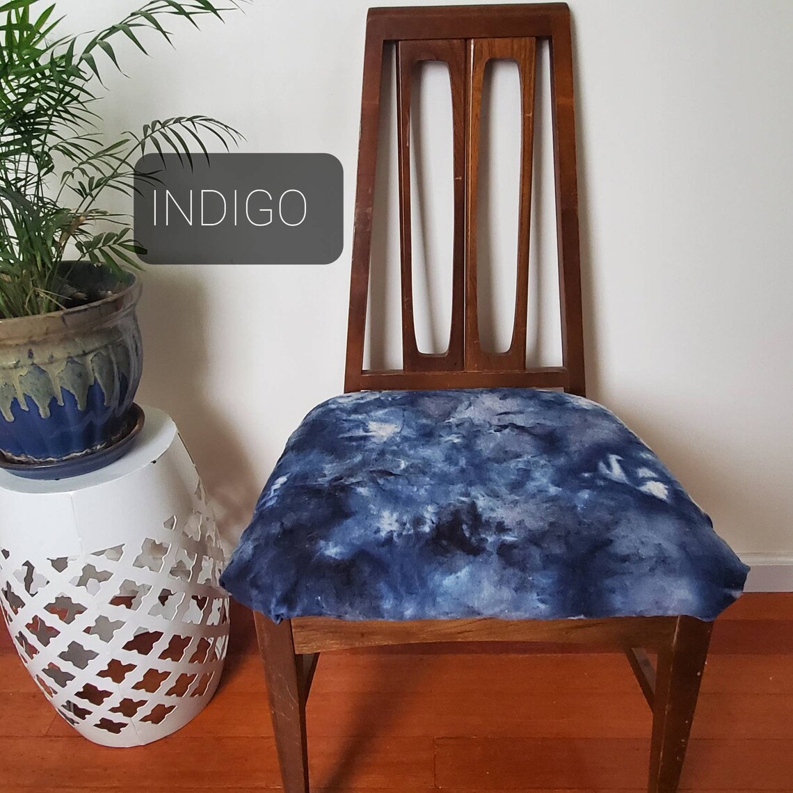 Tie Dye Chair Upholstery hand tie dyed fabric measured and Etsy