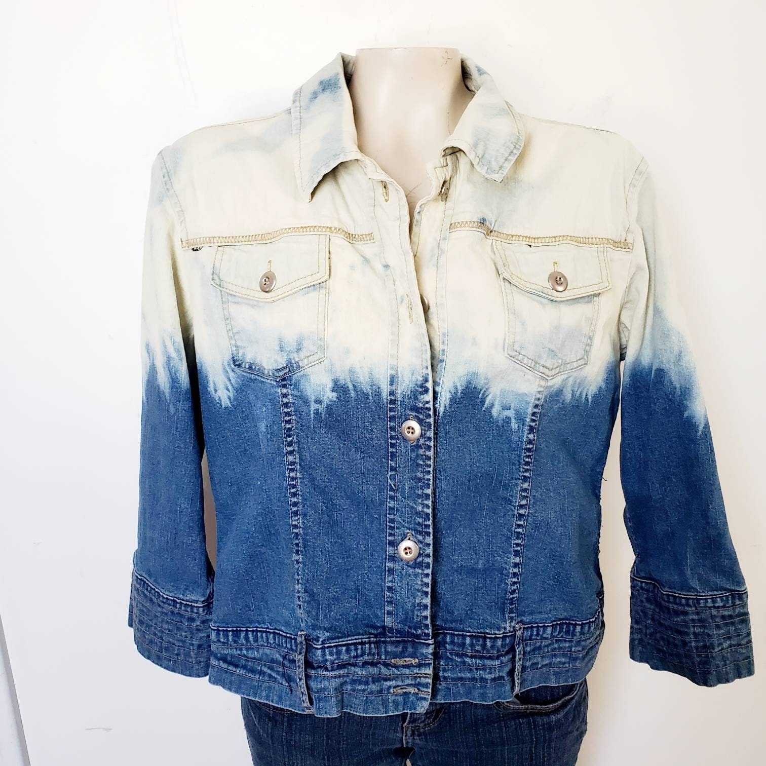 Adult Bleach Dye Denim Jacket – To Tie-Dye for Clothing