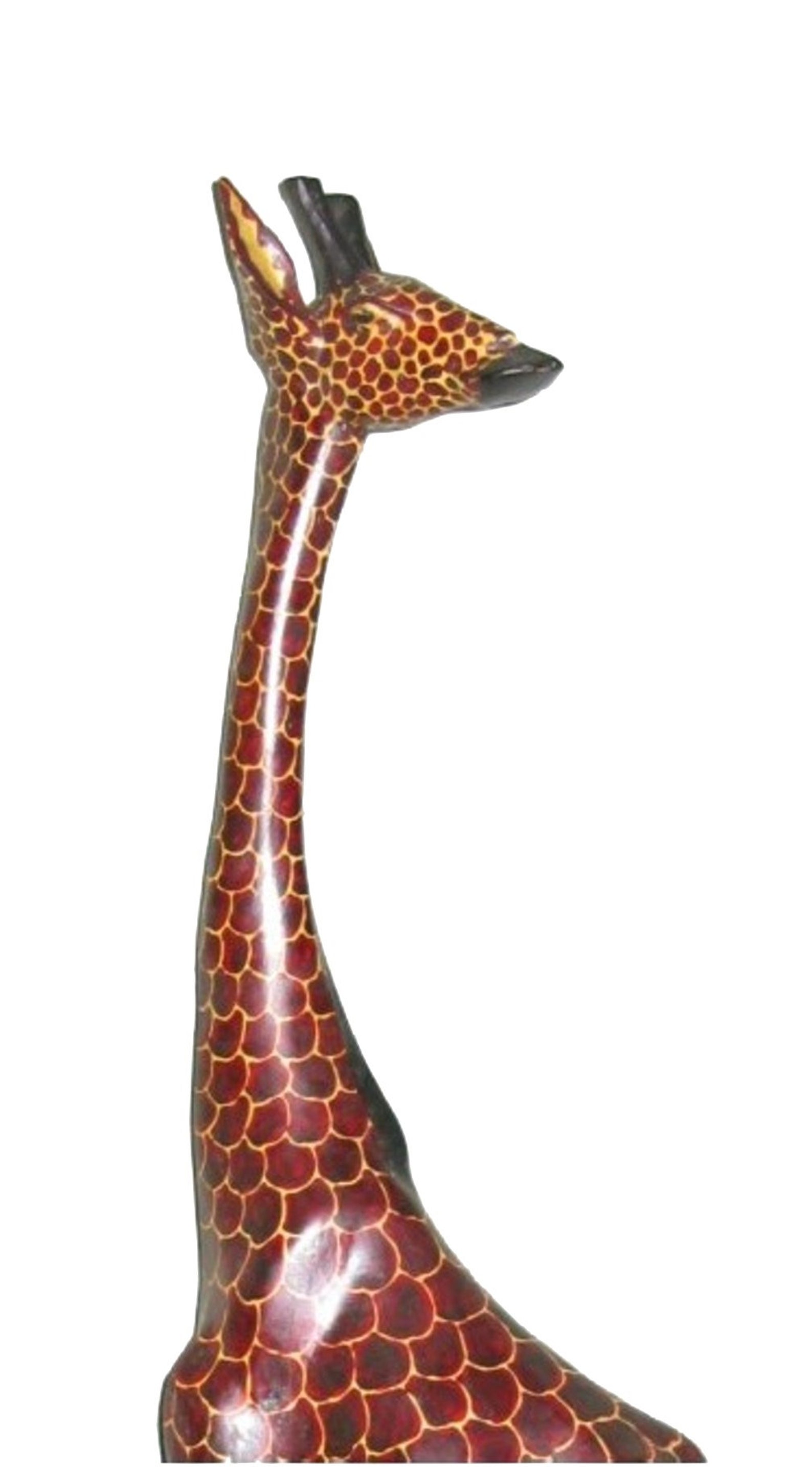 African Giraffe Carving in Wood Choose Size 4 Foot 120 Cm / Etsy UK