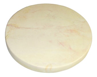 Natural Pizza Stone 12" / 30 cm Natural Soapstone Cook Pizza Japatti Bread Tortilla Meat Fish Bagels