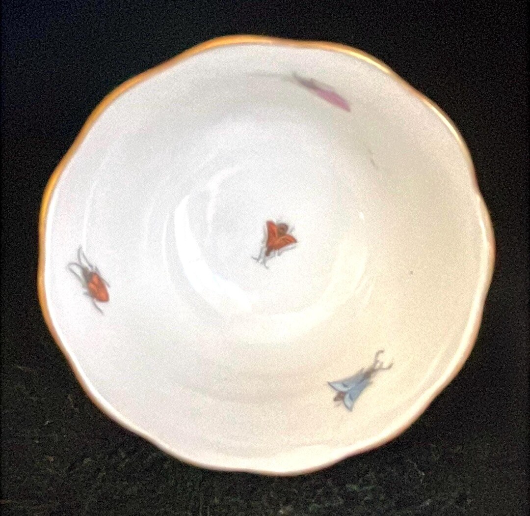 Free Shipping Herend Rothchild Hungarian Hungary Porcelain Bird