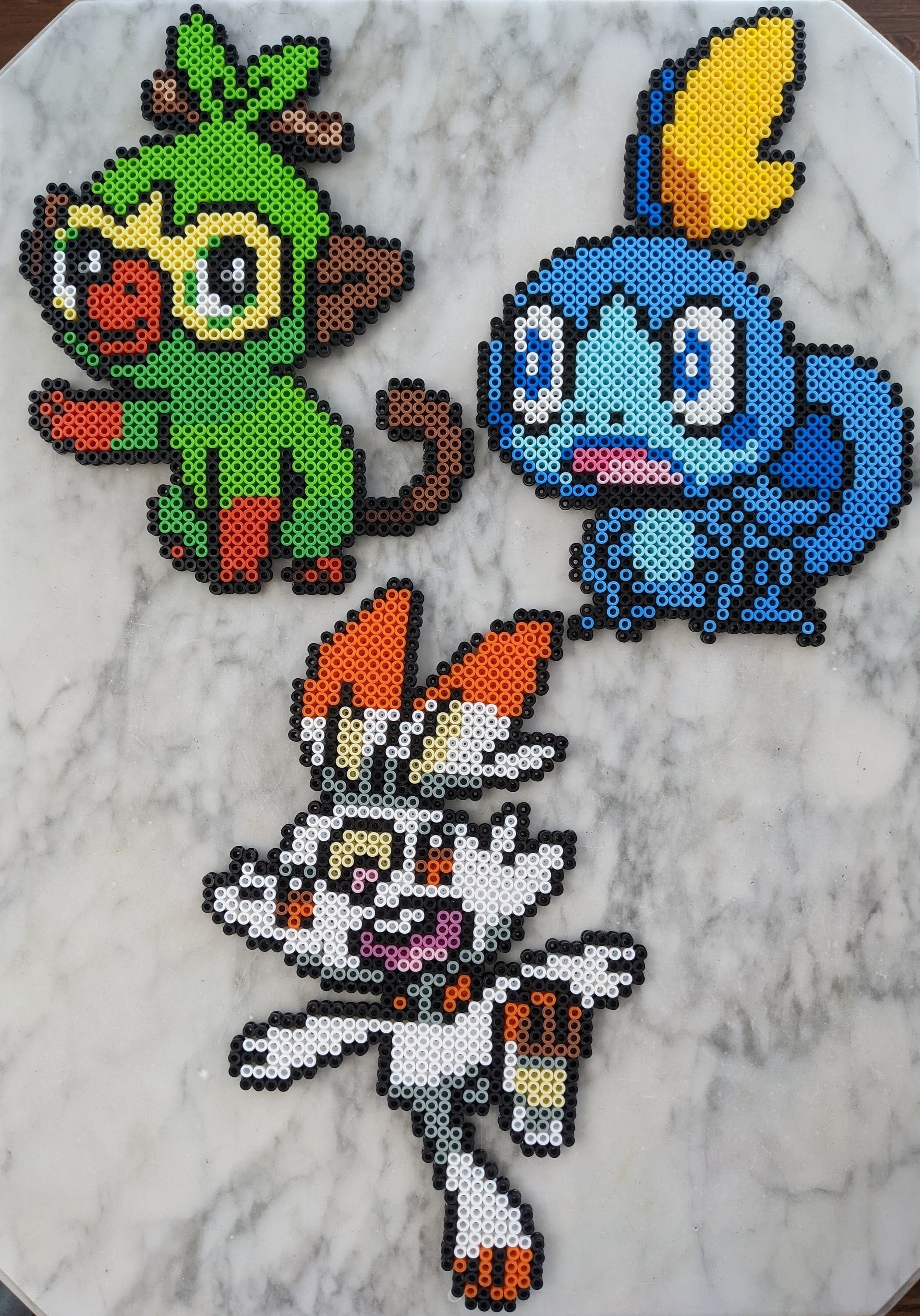 Pokemon Sword and Shield Galar Starters Custom Poster 12X16