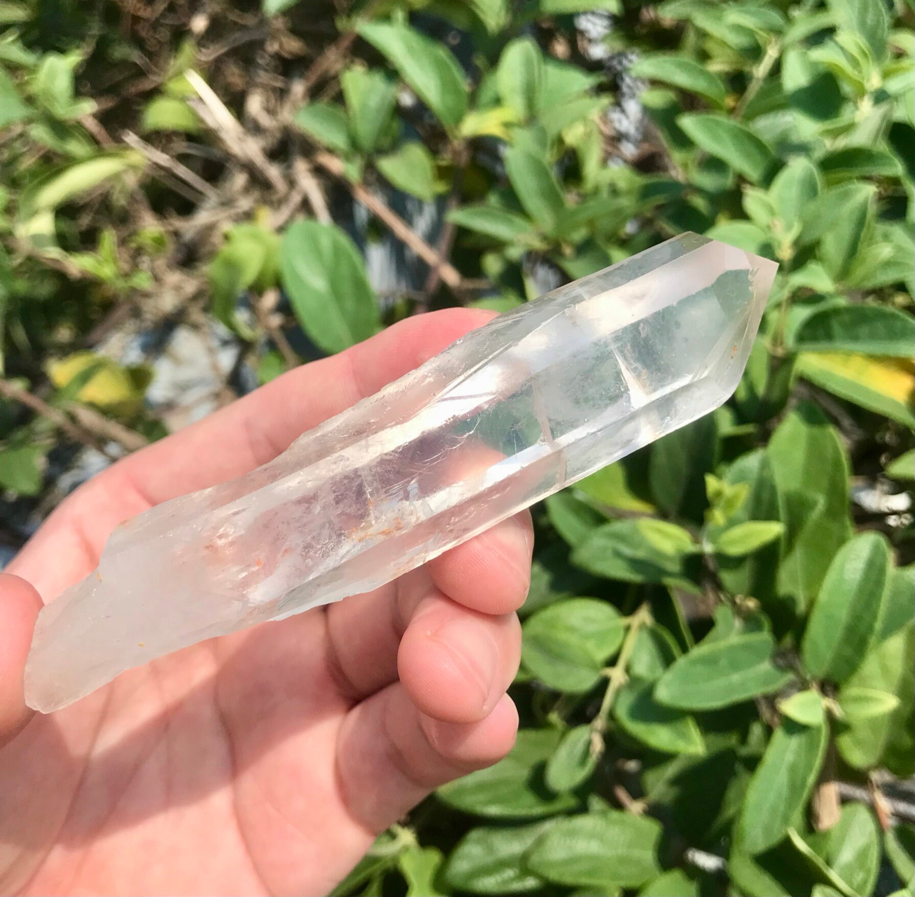 Quartz Root Tips Clear Quartz Crystal Point With Root Base -madagascar Large Quartz ...