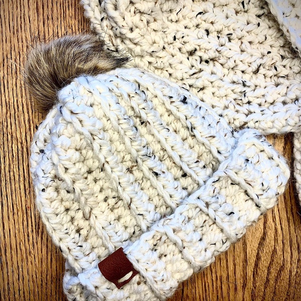 Chunky Crochet Beanie