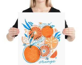 Orange Reverie Art Print
