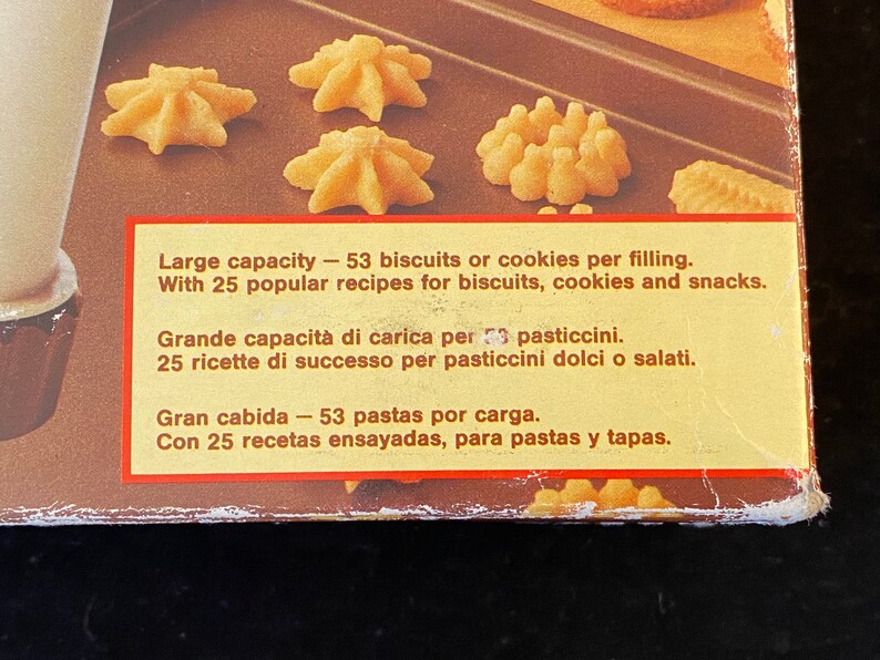 Vintage Cookie Press Leifheit Pastry Tip and Spritz Etsy