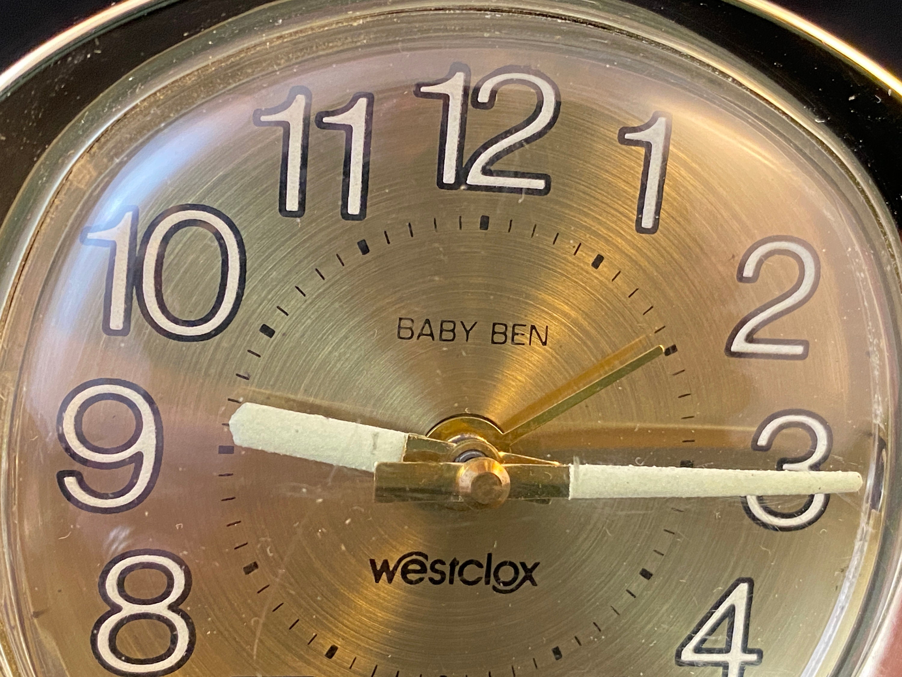 Vintage Alarm Clock Westclox Baby Ben Working Windup Etsy