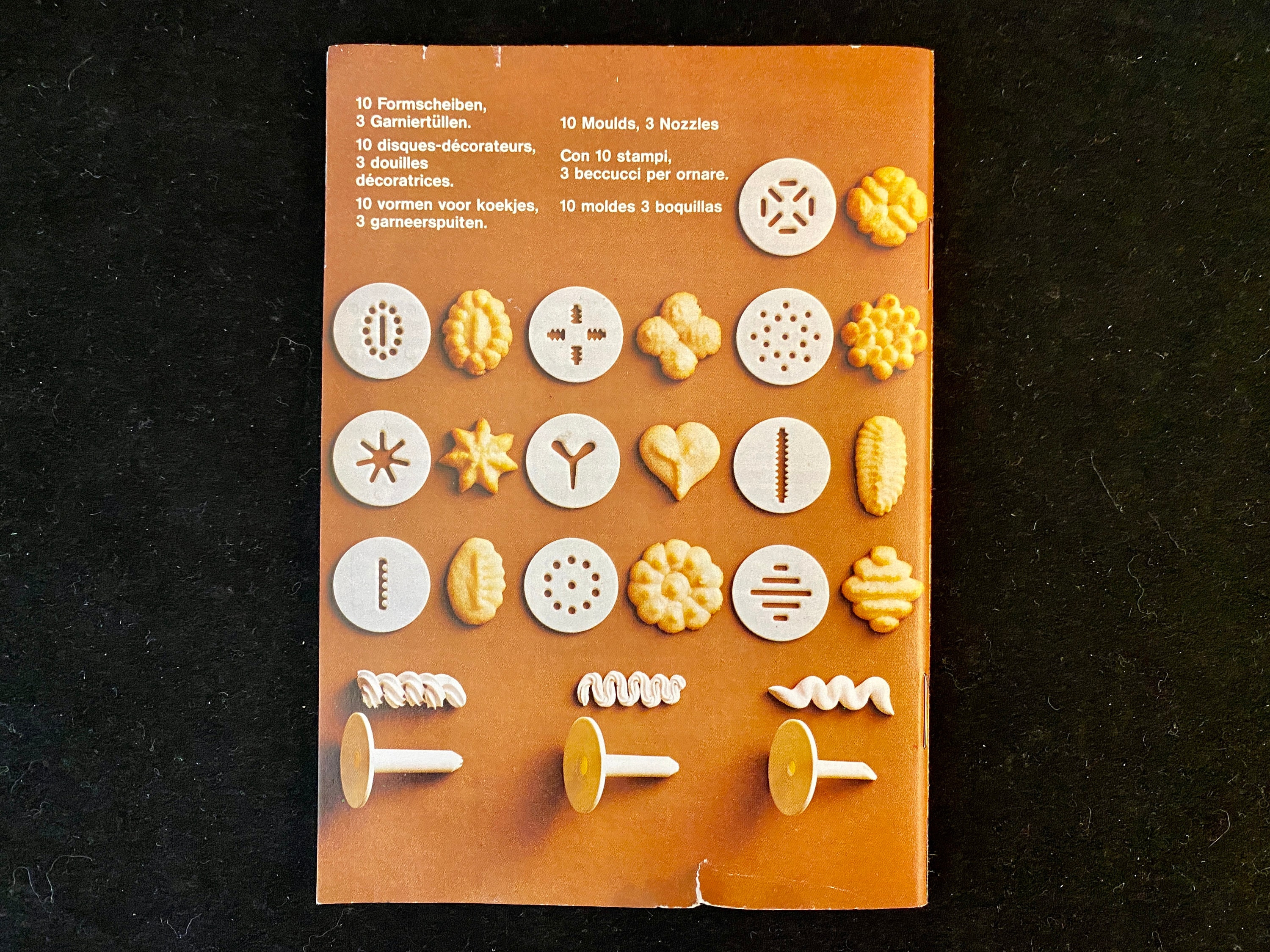 Vintage Cookie Press Leifheit Pastry Tip and Spritz Etsy