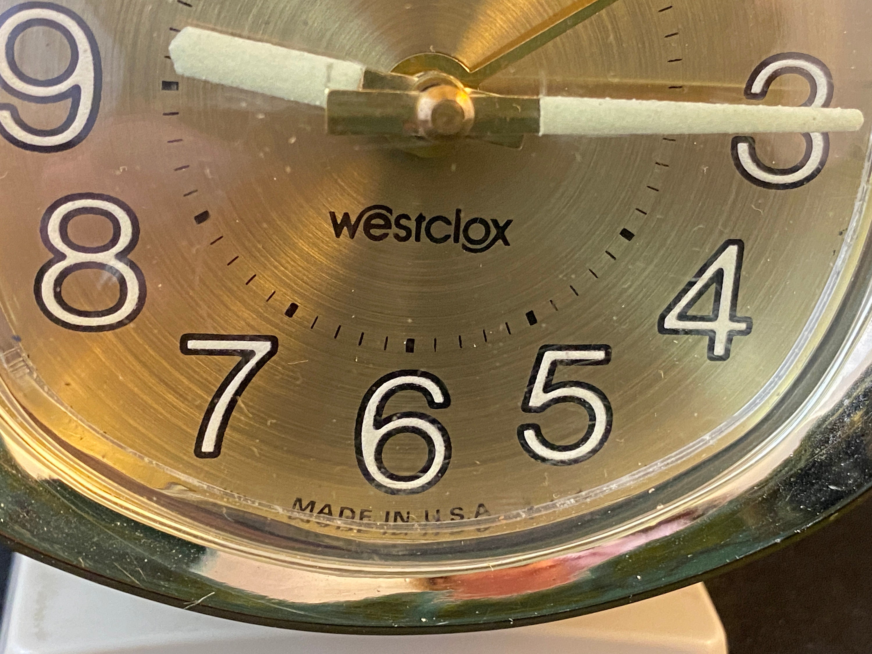 Vintage Alarm Clock Westclox Baby Ben Working Windup Etsy