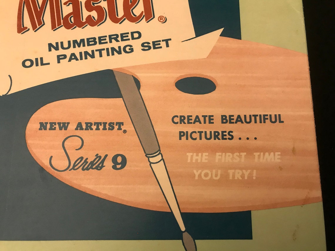 Vintage Horse Paint by Number Kit Craft Master NA908 Turf Etsy