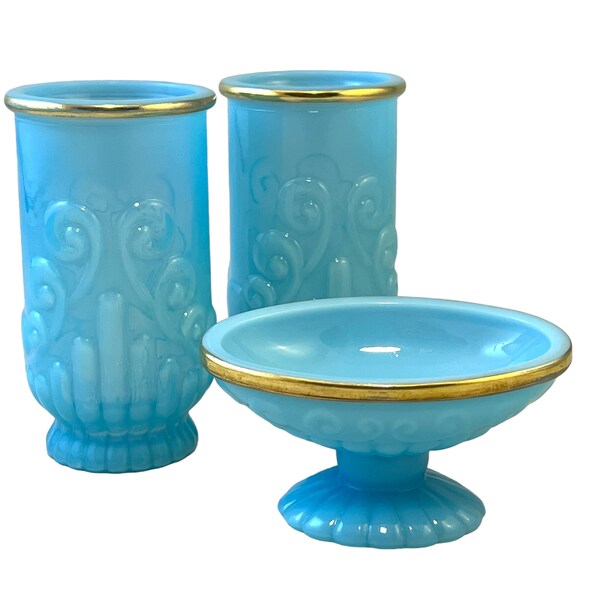 Vintage Bathroom Accessories Etsy