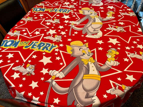 Vintage Tom and Jerry Fabric Cartoon Character Material Cat - Etsy Australia Vintage Tom and Jerry Fabric Cartoon Character Material Cat - Etsy Australia