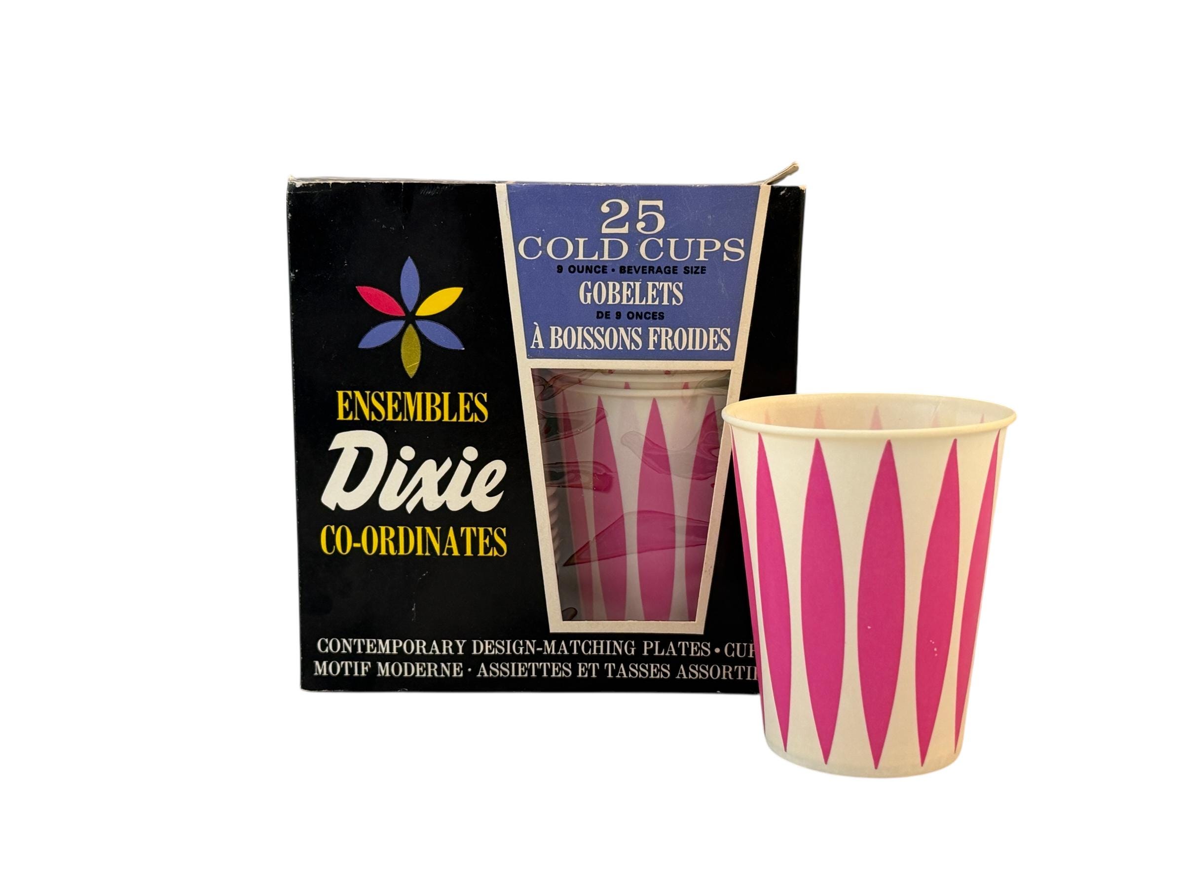 レア！DIXIE　フリントストーン　紙コップ Buthroom Cups Box of Dixie Cups - Etsy Canada