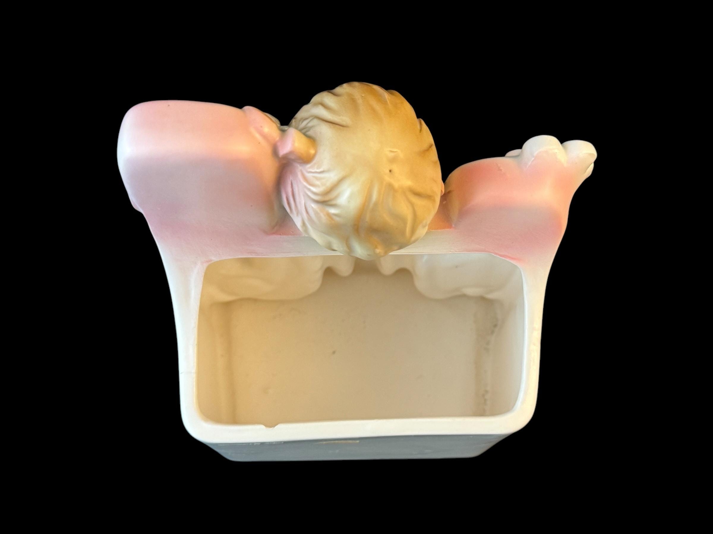 ヴィンテージベビープランター、1950年代のルーベンスオリジナルズ陶器