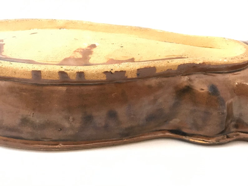 Vintage Fish Terrine Mold Antique Redware Stoneware Etsy