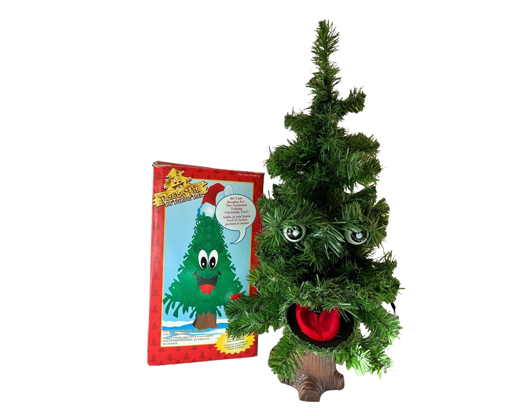 Vintage Douglas Talking Fir Tree Animated Singing Animatronic - Etsy Vintage Douglas Talking Fir Tree Animated Singing Animatronic - Etsy