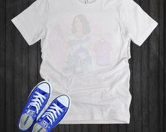 Blue Converse and Tshirt Mockup, Chucks and Pearls, PNG file, White Shirt, Tshirt Mockup, Chucks, Sneakers Mockup, Tennis Shoes Mockup
