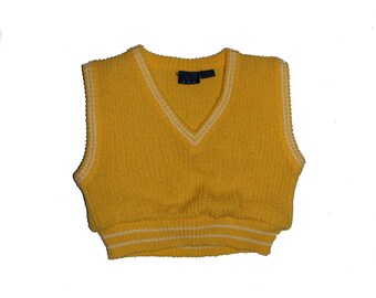 Vintage Cropped Sweater