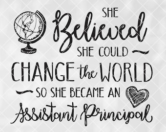 Vice Principal Svg Etsy
