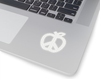 Lehre Frieden Aufkleber - Auto Fenster Aufkleber - Laptop-Aufkleber - Lehrer Geschenk - Lehrer Auto Aufkleber