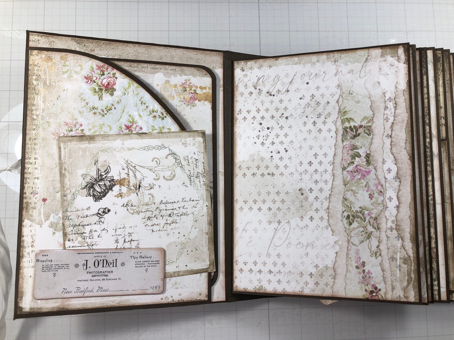 Stamperia Journal mini Album/Journal Etsy