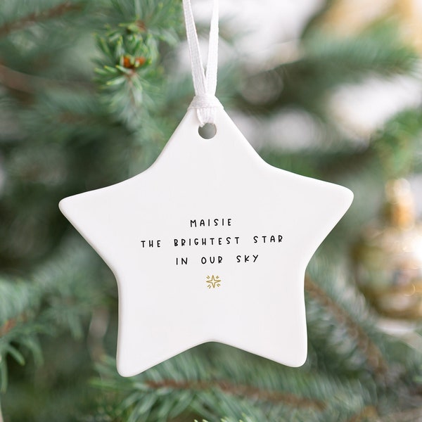 Adorno navideño conmemorativo por la pérdida de un bebé, recuerdo navideño para bebé, adorno personalizado