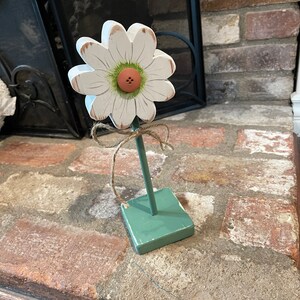 Rustic Wood Flowers Daisy/Sunflower/Lily/Iris Daisy