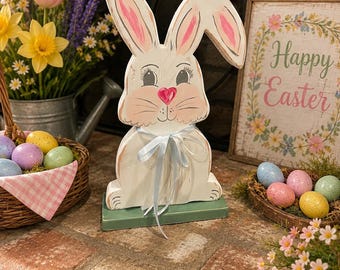 Rustic Floppy Eared Bunny