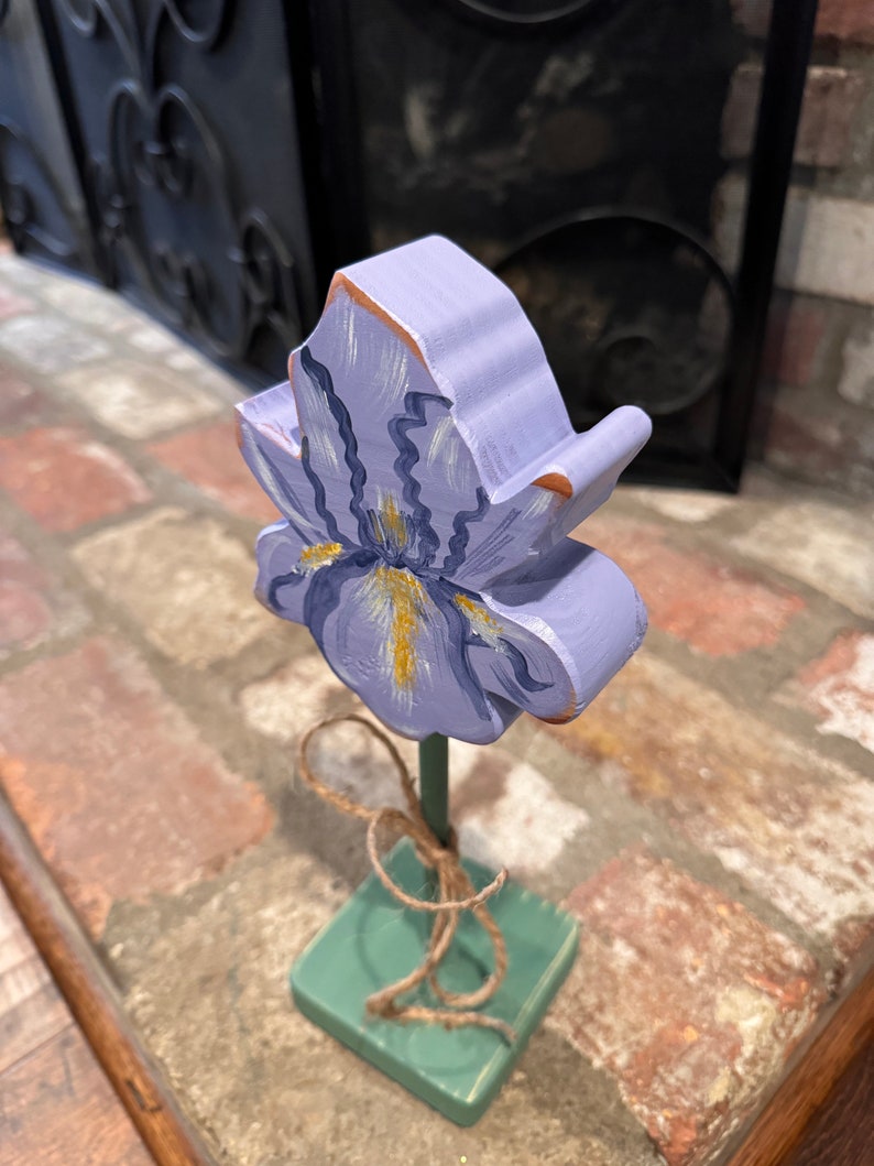 Rustic Wood Flowers Daisy/Sunflower/Lily/Iris image 9